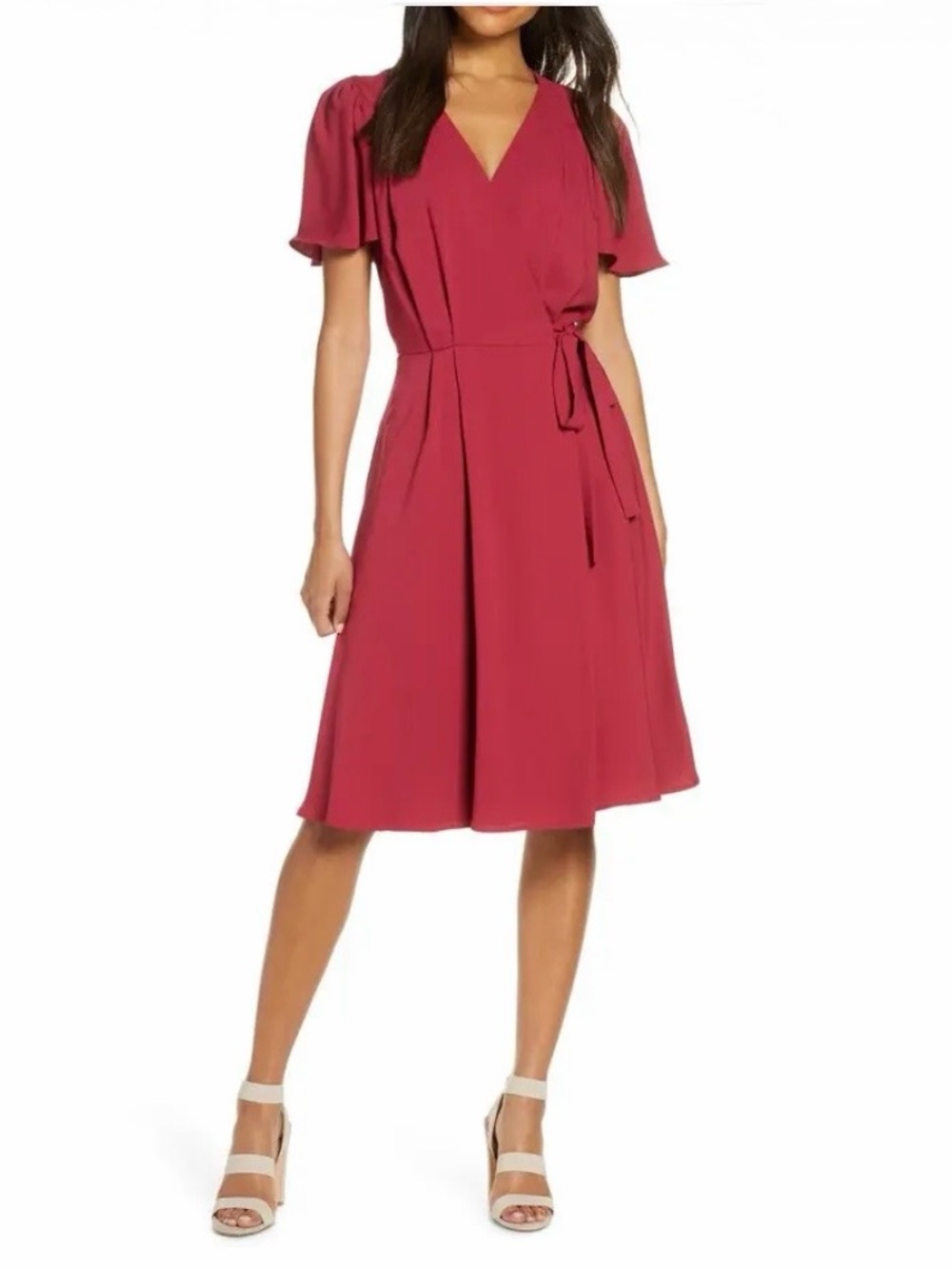 GAL MEETS GLAM COLLECTION Kinsley Dress - Size 6 - candy apple